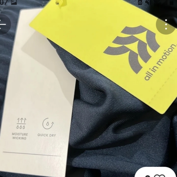 All in Motion men's pull on training shorts size S - Picture 3 of 5